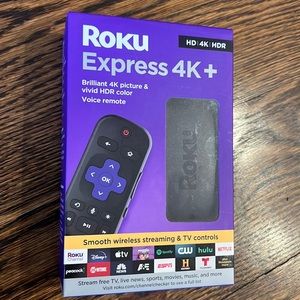 Never Opened! Roku Express 4k+